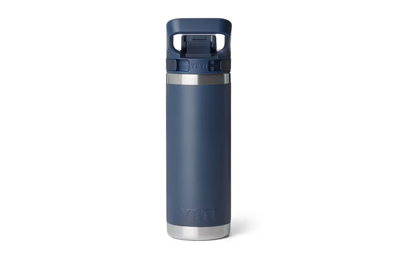 YETI Rambler 18oz Flip Chug Water Bottle Navy